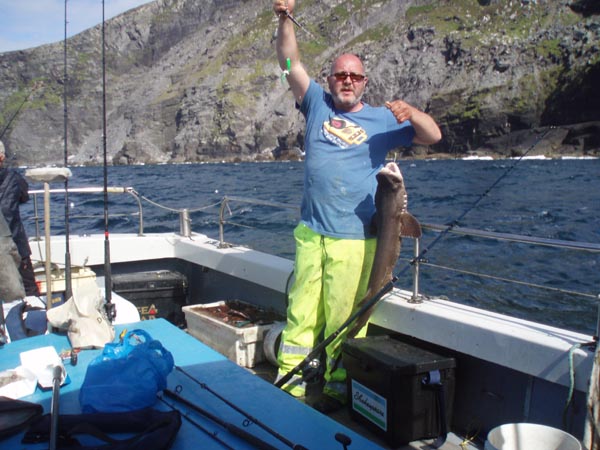 Galerie Photos Pche - La peche en haute mer (boat-angling) dans le sud-ouest du Kerry, Irlande