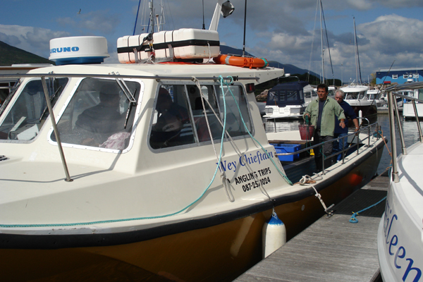 Fotoalbum Angeln & Fotogalerie - La peche en haute mer (boat-angling) dans le sud-ouest du Kerry, Irlande