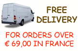 Free Delivery - for orders over 69 Euros in France